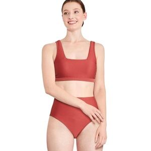 NWT George XL Square Neckline Bikini Top